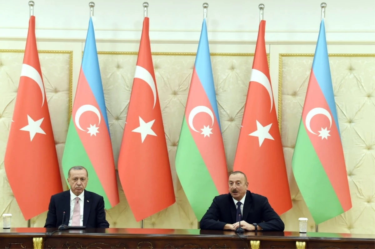 Erdoğan, Aliyev ile Bir Araya Geldi