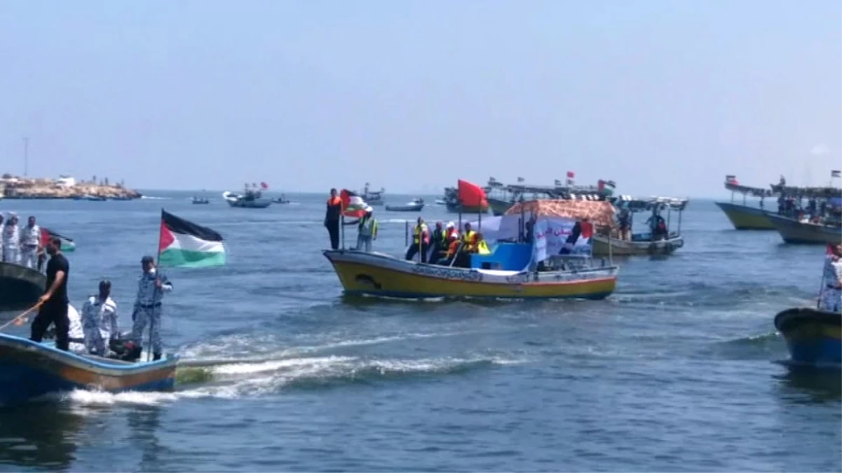 Gazze\'den İsrail\'in Deniz Ablukasını Kırmak İçin İkinci Teşebbüs