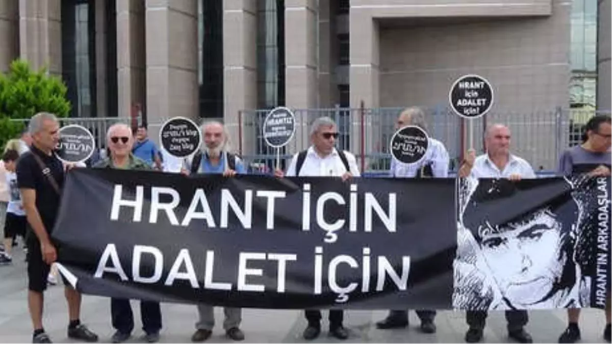 Hrant\'ın Arkadaşları"Ndan Adliye Önünde Açıklama