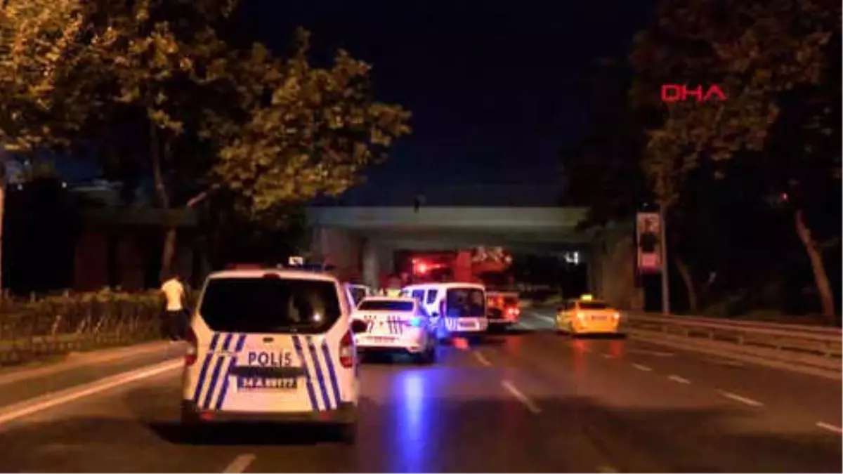 İstanbul İntihar Girişiminde Bulunan Kişi Polislere Zor Anlar Yaşattı