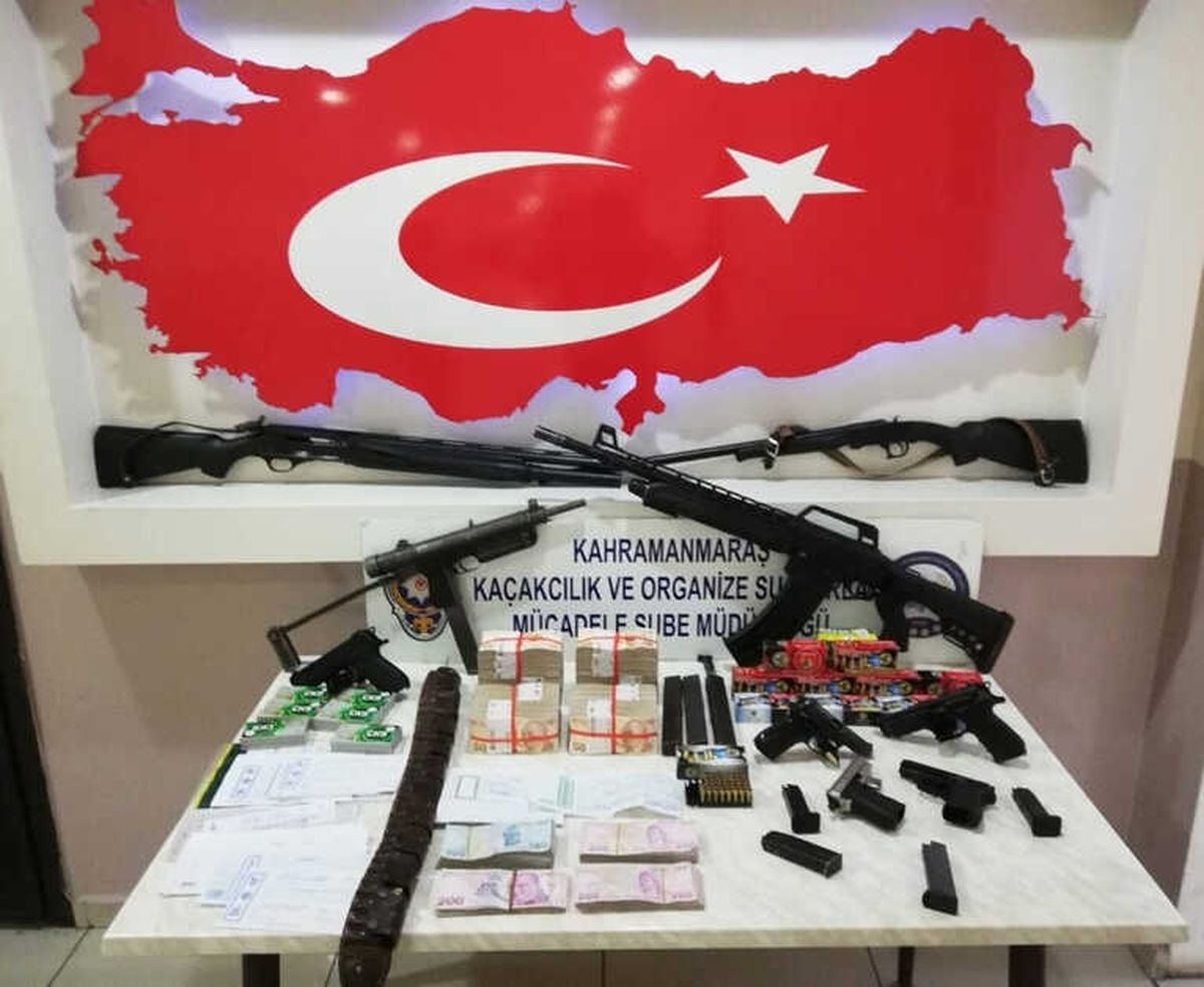 Kahramanmaraş\'ta Organize Suç Örgütüne Şafak Operasyonu: 7 Gözaltı