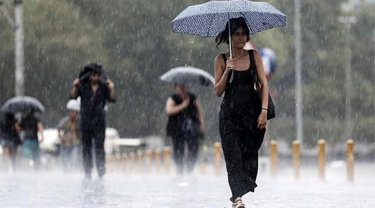 Meteoroloji Uyardı! İstanbul\'a Öğleden Sonra Sağanak Yağış Geliyor