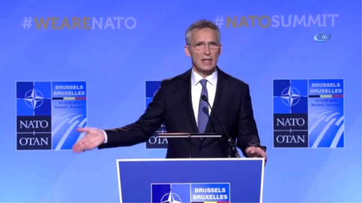 NATO Genel Sekreteri Stoltenberg: "Nato Tüm Anlaşmazlıkların Üstesinden Tekrar Tekrar Geldi"