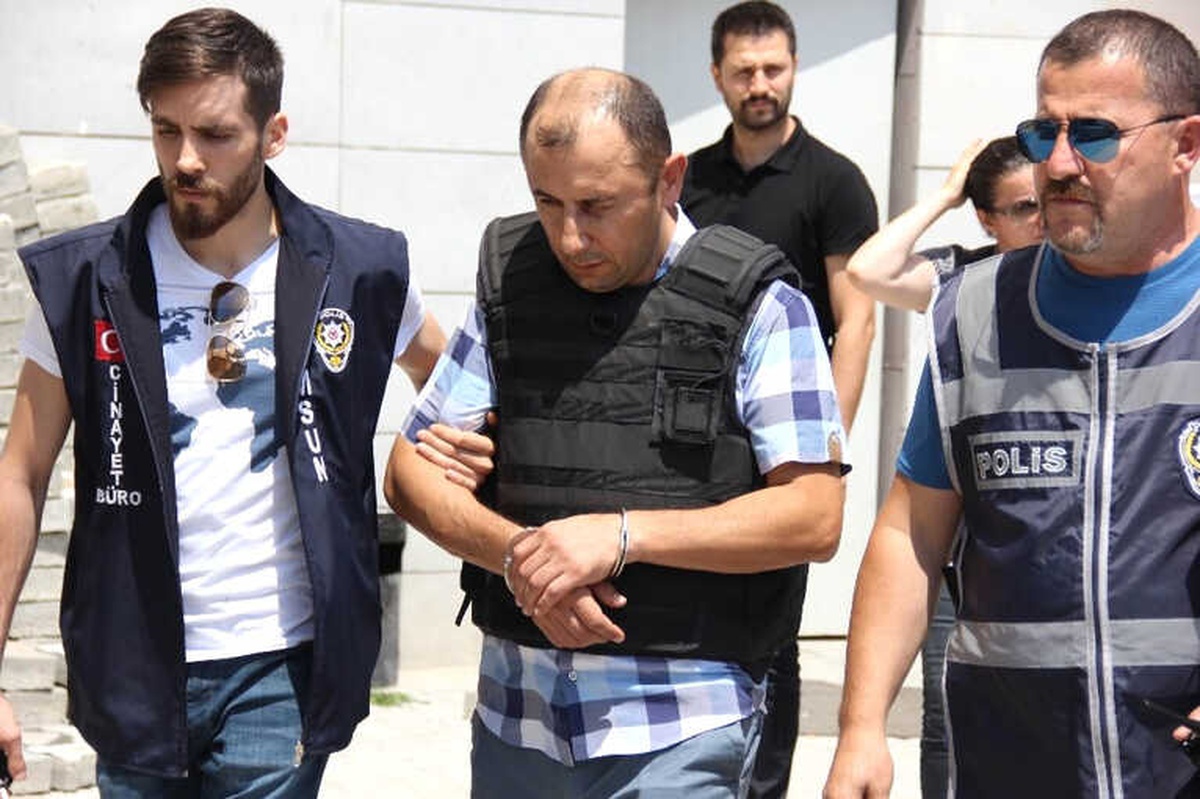 Samsun\'da Park Kavgasında Ölüme Sebep Olan Polis Adliyeye Sevk Edildi