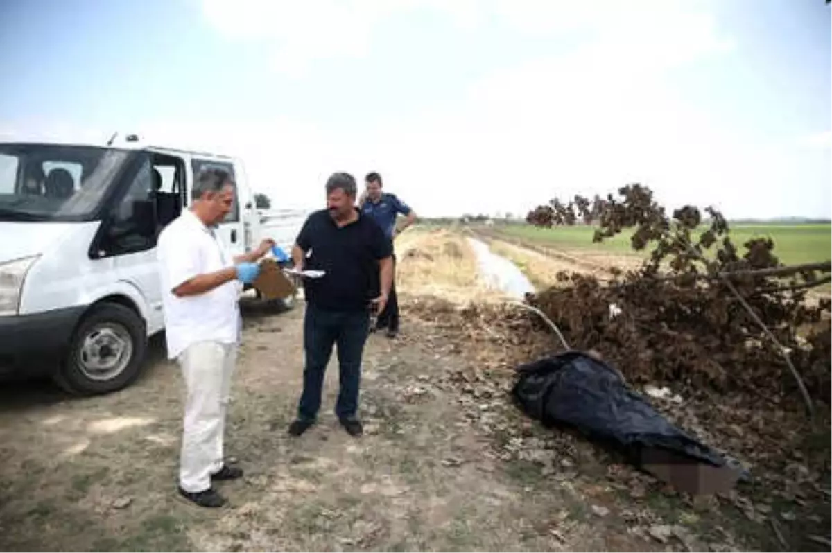 Sulama Kanalında Ceset Bulundu