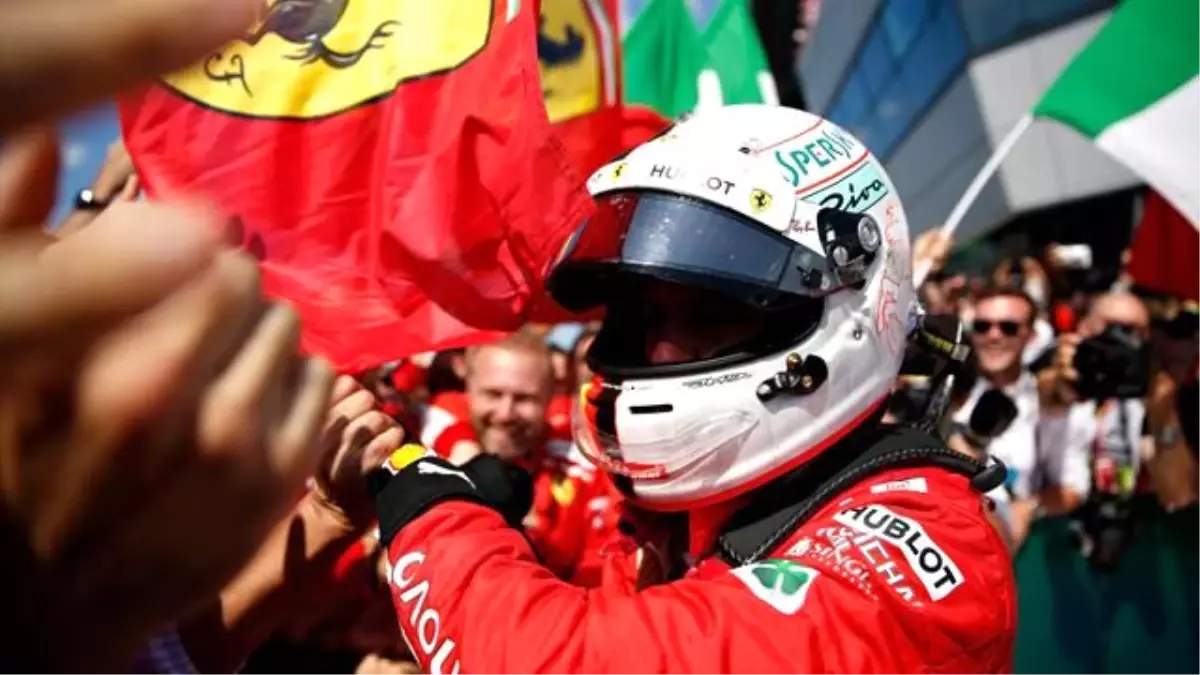 Büyük Britanya\'da Kazanan Vettel