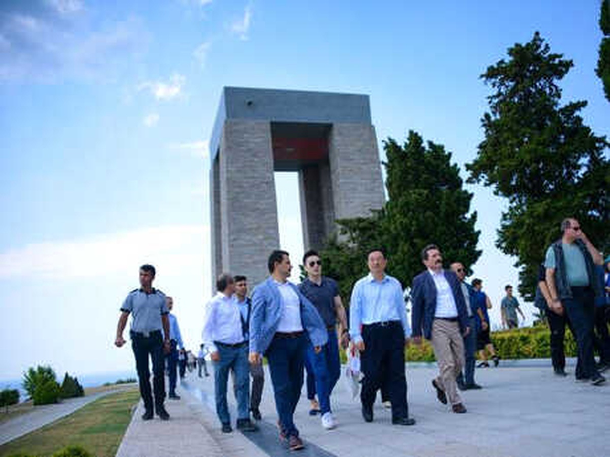 Çin Halk Cumhuriyeti Kültür ve Turizm Bakanı, Troya Ören Yeri\'ni Gezdi (2)