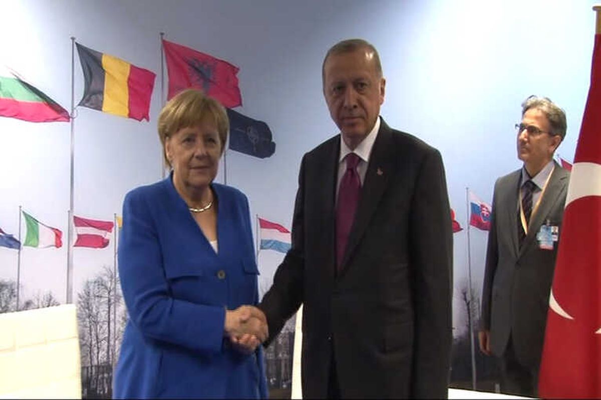 Erdoğan-Merkel Görüşmesi
