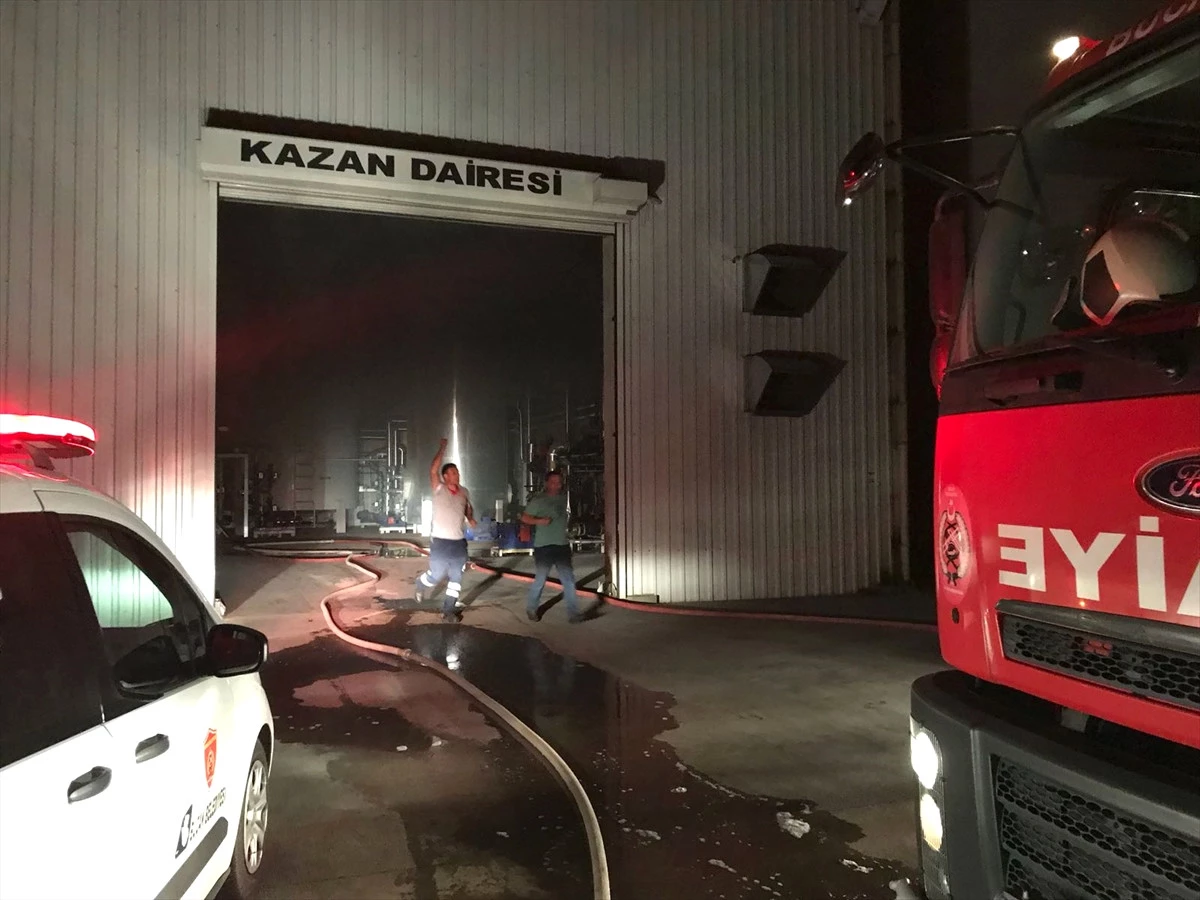 Güncelleme - Burdur\'da Yem Fabrikasında Yangın