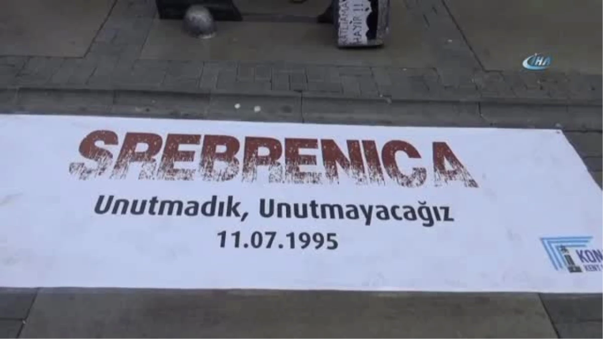 İzmirliler, Srebrenitsa Katliamı\'nı Unutmadı