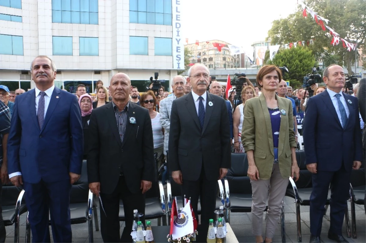 Kılıçdaroğlu, Kartal\'da Srebrenitsa Katliamı Anma Törenine Katıldı