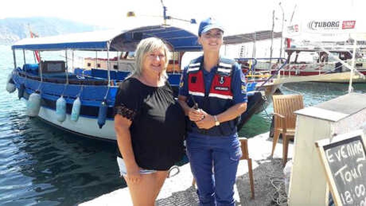 Marmaris\'e Kadın Komutan