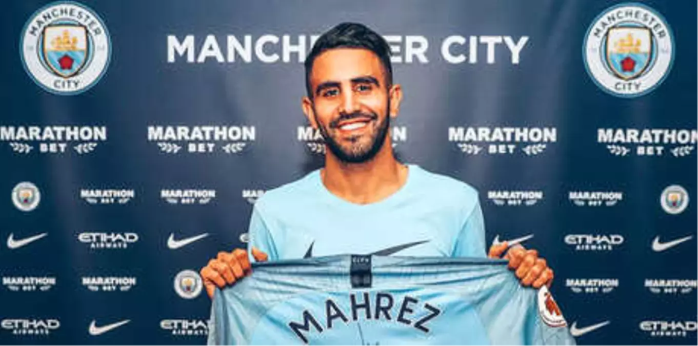 Riyad Mahrez, Manchester City\'de!