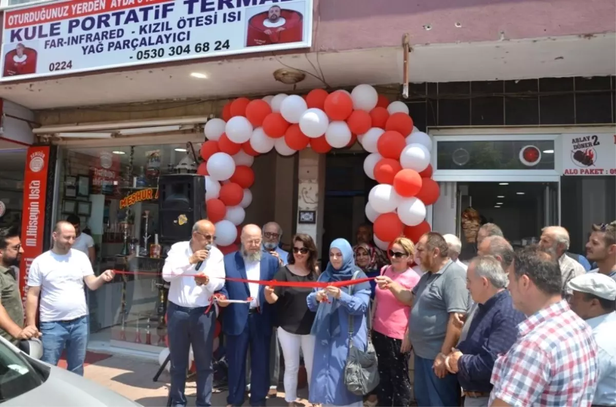 Sargın, Portatif Termali Hizmete Açtı