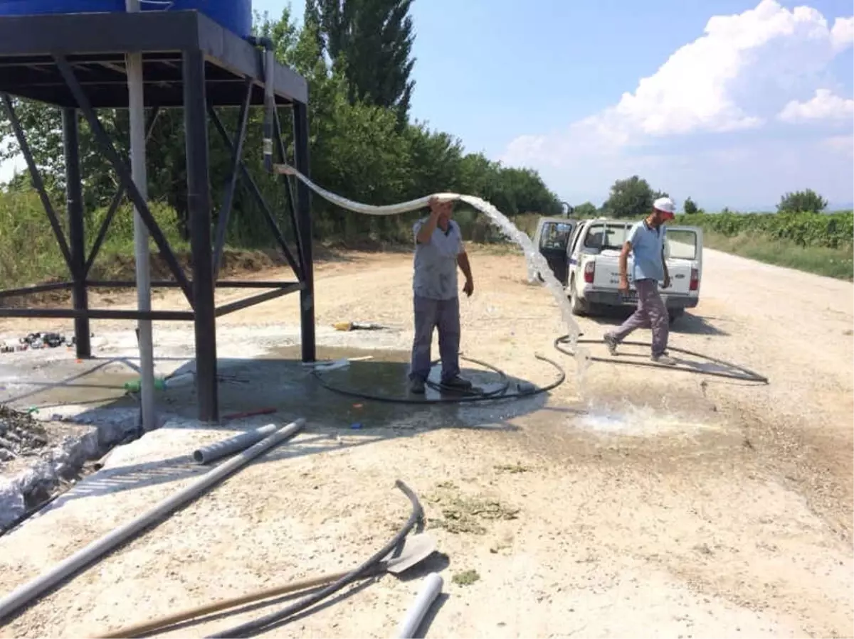 Saruhanlı Belediyesinden Çiftçiye İlaç Gibi Destek