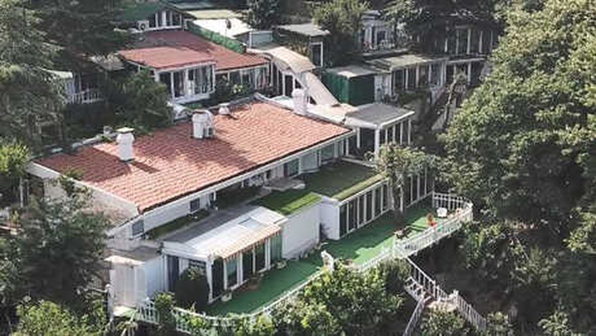 Adnan Oktar\'ın Kandilli\'deki Villasının Havadan Çekilen Yeni Fotoğrafları