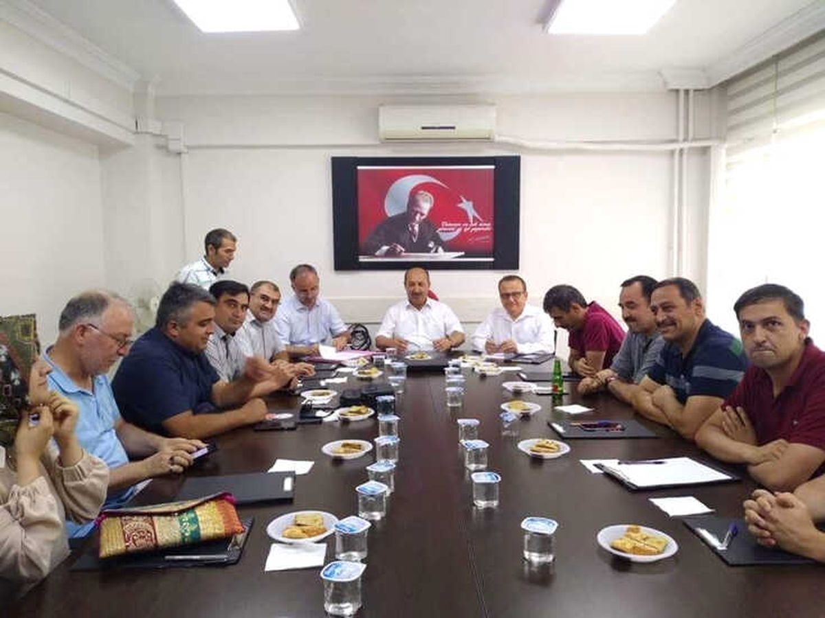 Başyiğit, Emet\'e Okul Müdürleriyle Buluştu