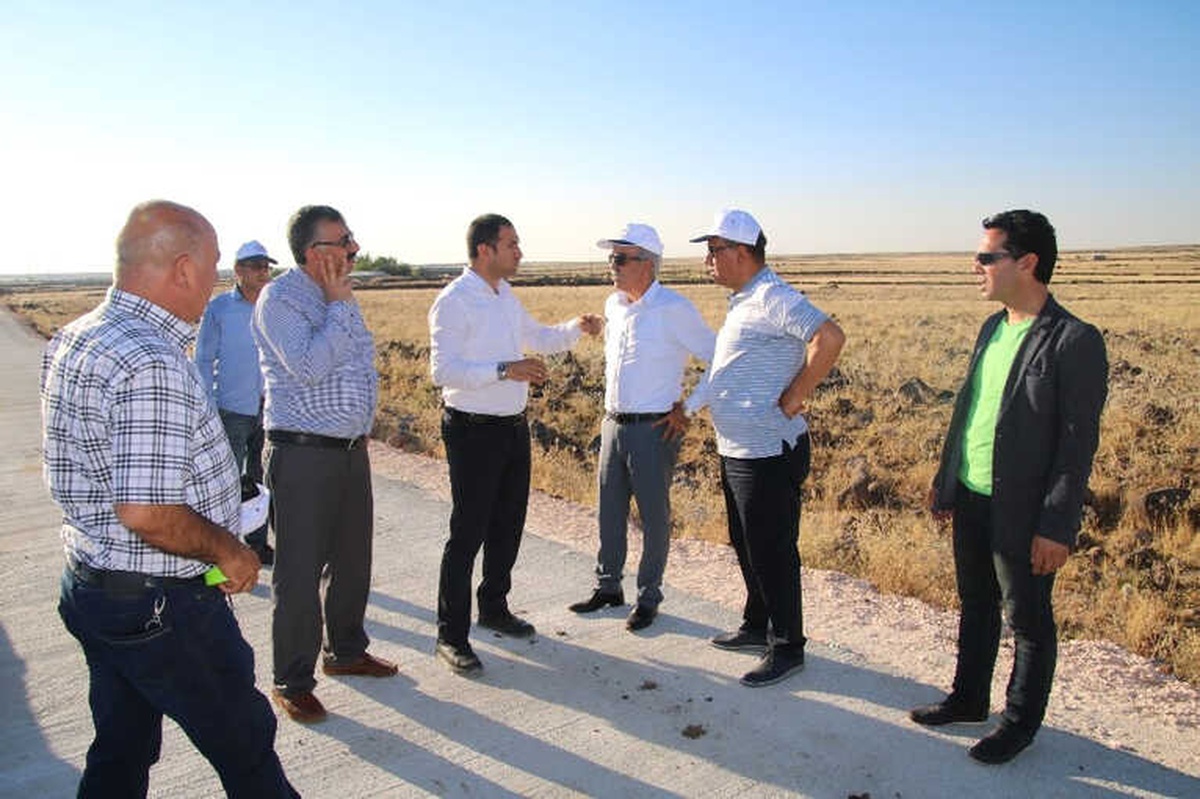 Beton Yol Çalışmaları Tam Hız İlerliyor
