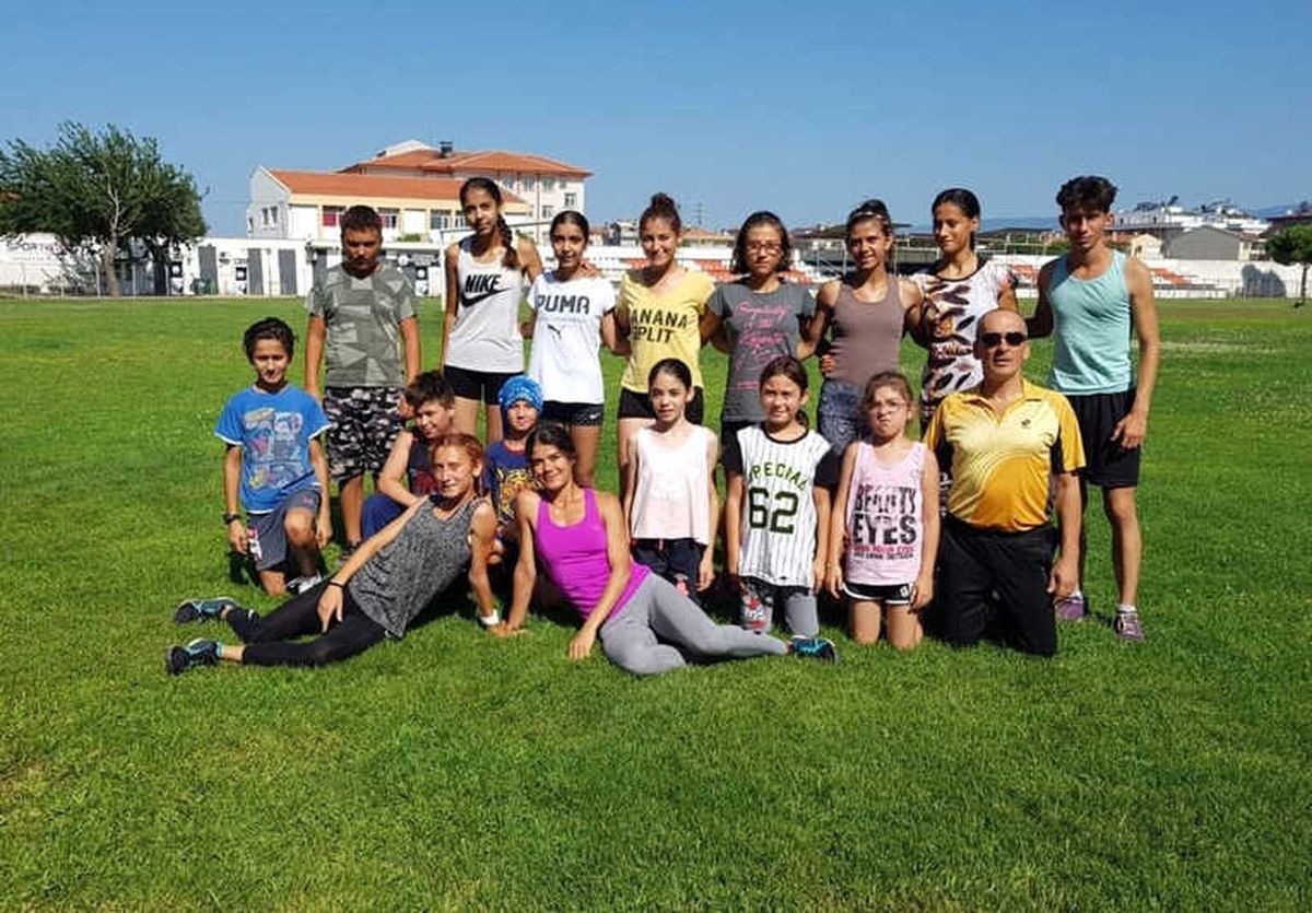 Burhaniye\'de Ücretsiz Atletizm Kursu Açıldı