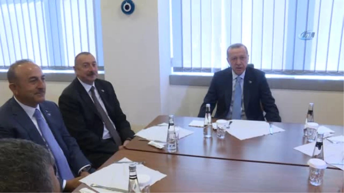 Cumhurbaşkanı Erdoğan, Aliyev\'le Görüştü