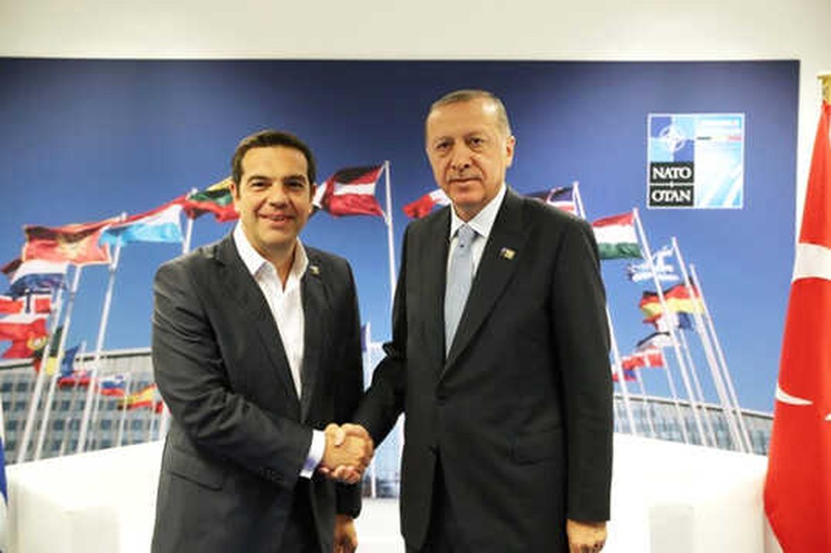 Cumhurbaşkanı Erdoğan, Çipras ile Görüştü