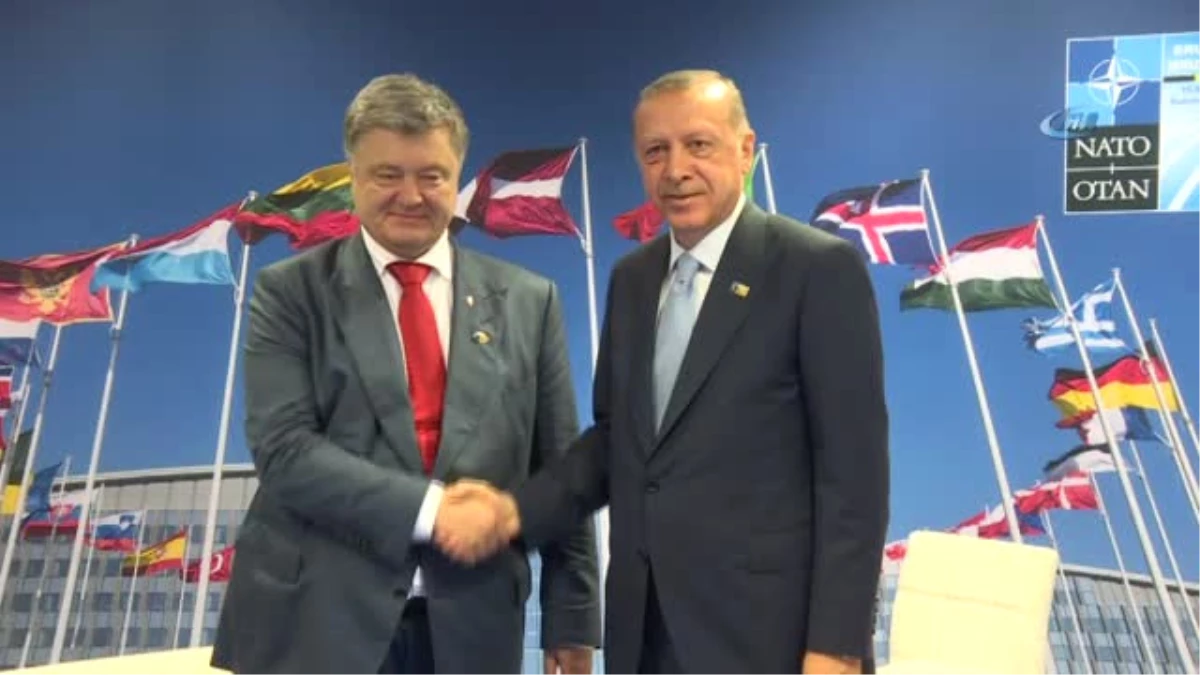 Cumhurbaşkanı Erdoğan, Ukraynalı Mevkidaşı ile Görüştü