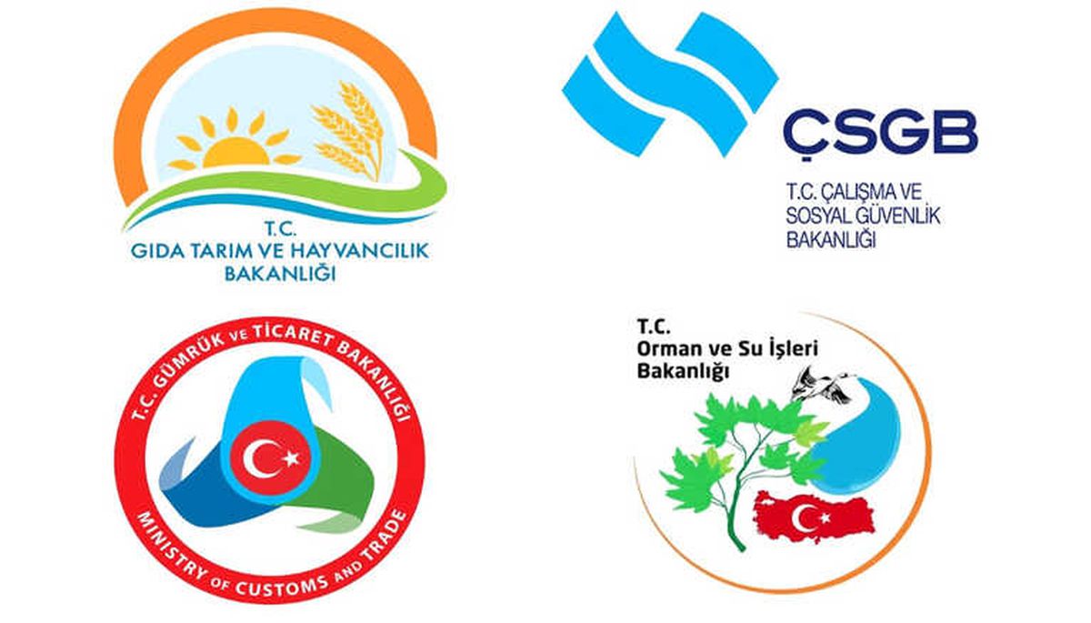 Değişen Bakanlıklara Yeni Logolar