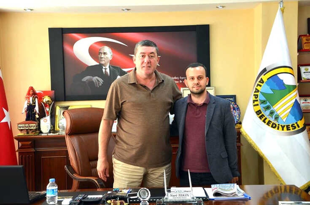 Gurbetçi Meclis Üyesinden Tekin\'e Nezaket Ziyareti