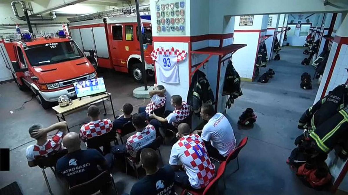 Hırvat İtfaiyecilerin Yarım Kalan Dünya Kupası Heyecanı