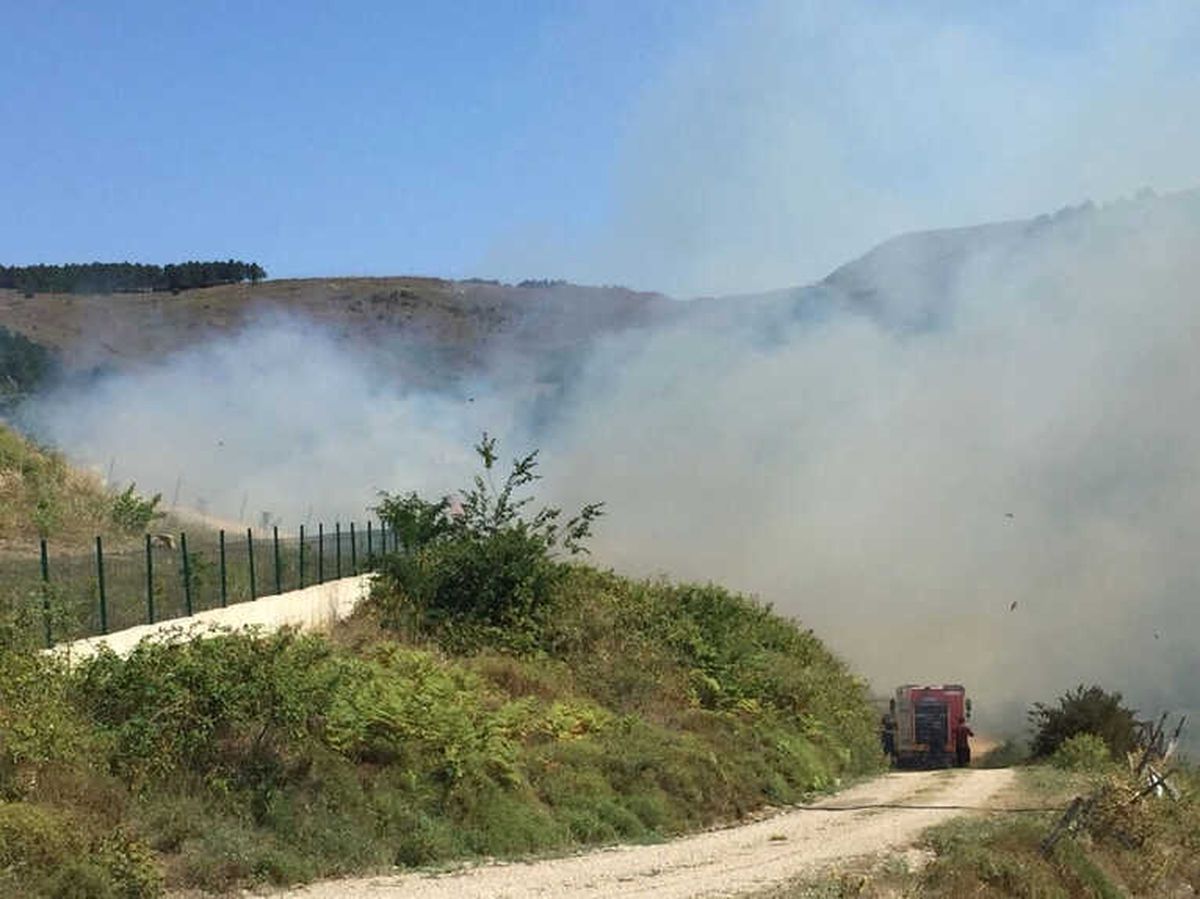 Sinop\'ta Yangında 1 Hektarlık Alan Zarar Gördü