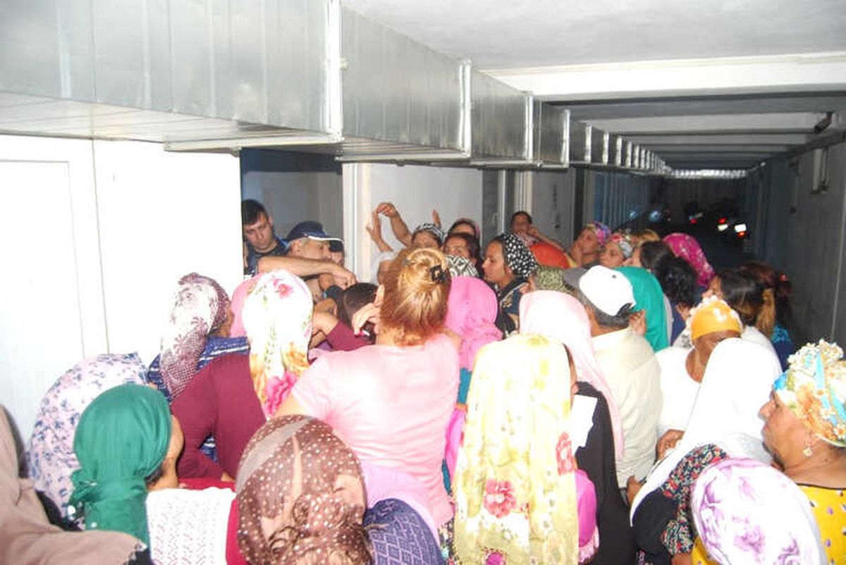 Tekirdağ Malkara Belediyesinde Yardım İzdihamı