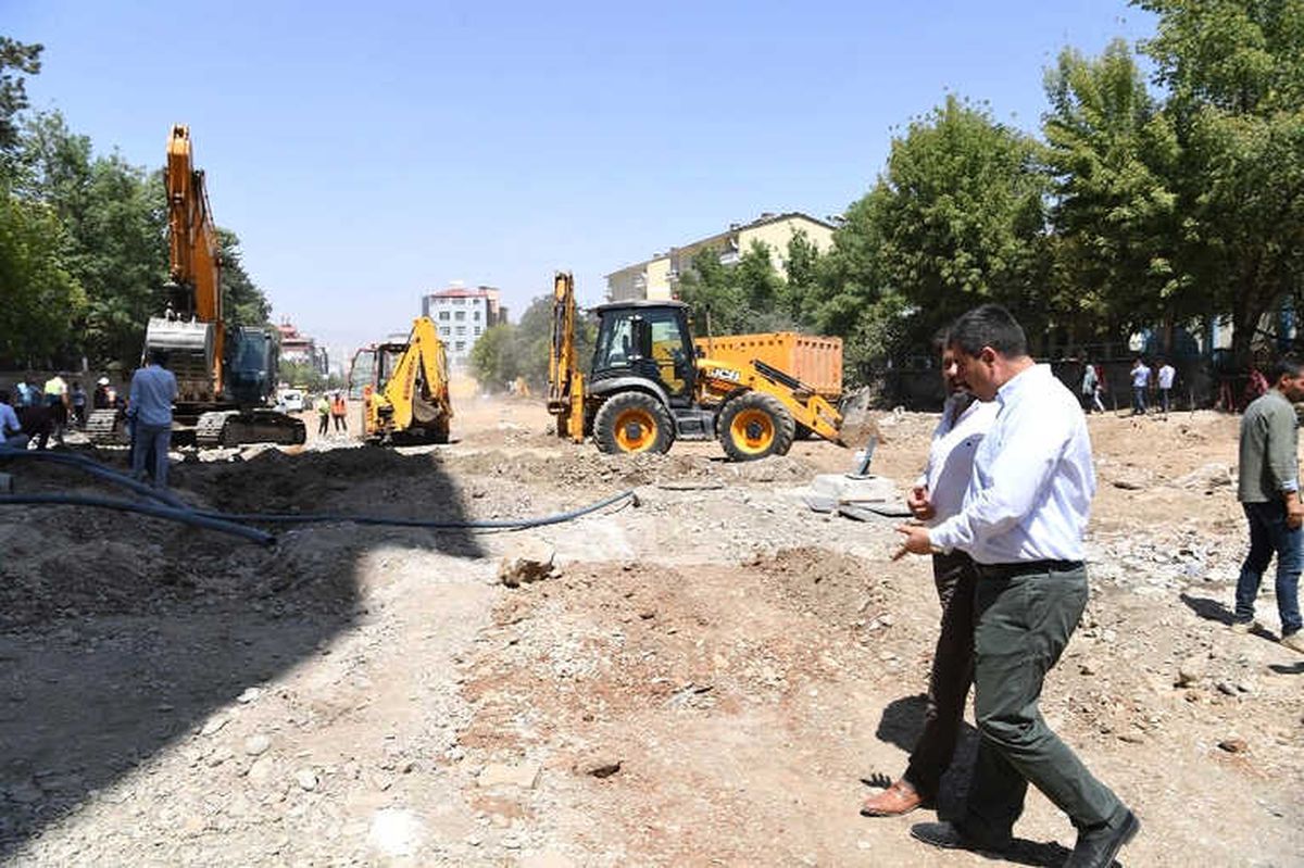 Başkan Asya, Üst Yapı Çalışmalarını İnceledi