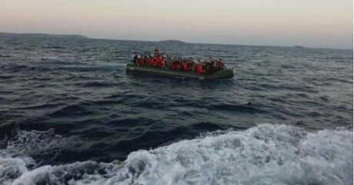 Çeşme\'de 57 Kaçak Göçmen Yakalandı