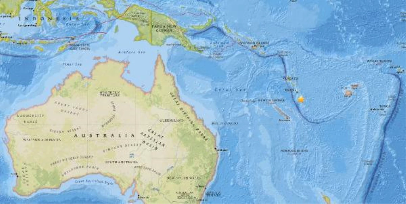 Dünyanın En Mutlu Ülkesi Vanuatu\'da 6.4 Büyüklüğünde Deprem