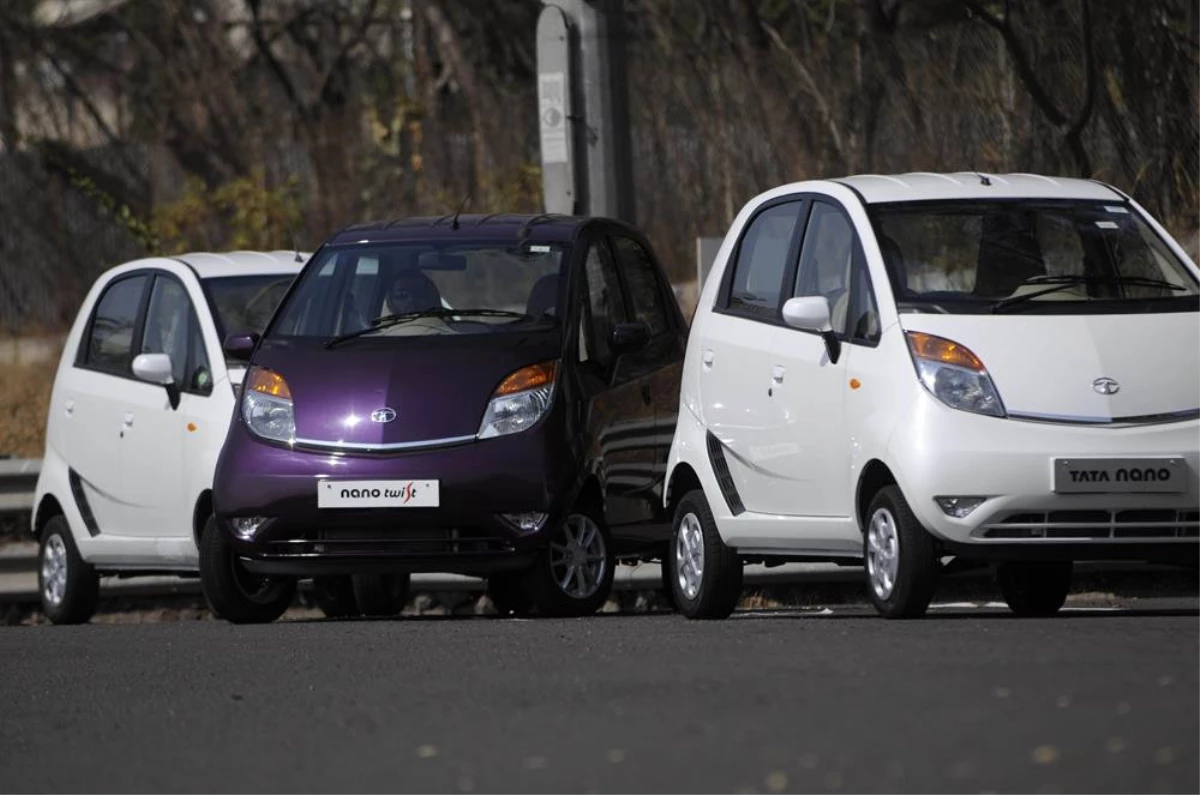 Dünyanın En Ucuz Arabası Tata Nano\'nun Üretimi Durduruluyor