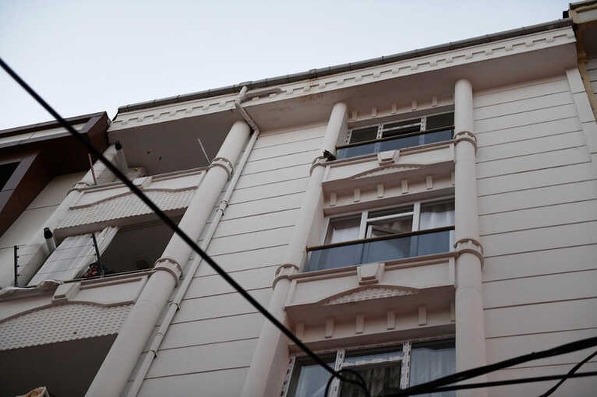 Evde Aç ve Susuz Kalan Kediyi Belediye Ekipleri Kurtardı