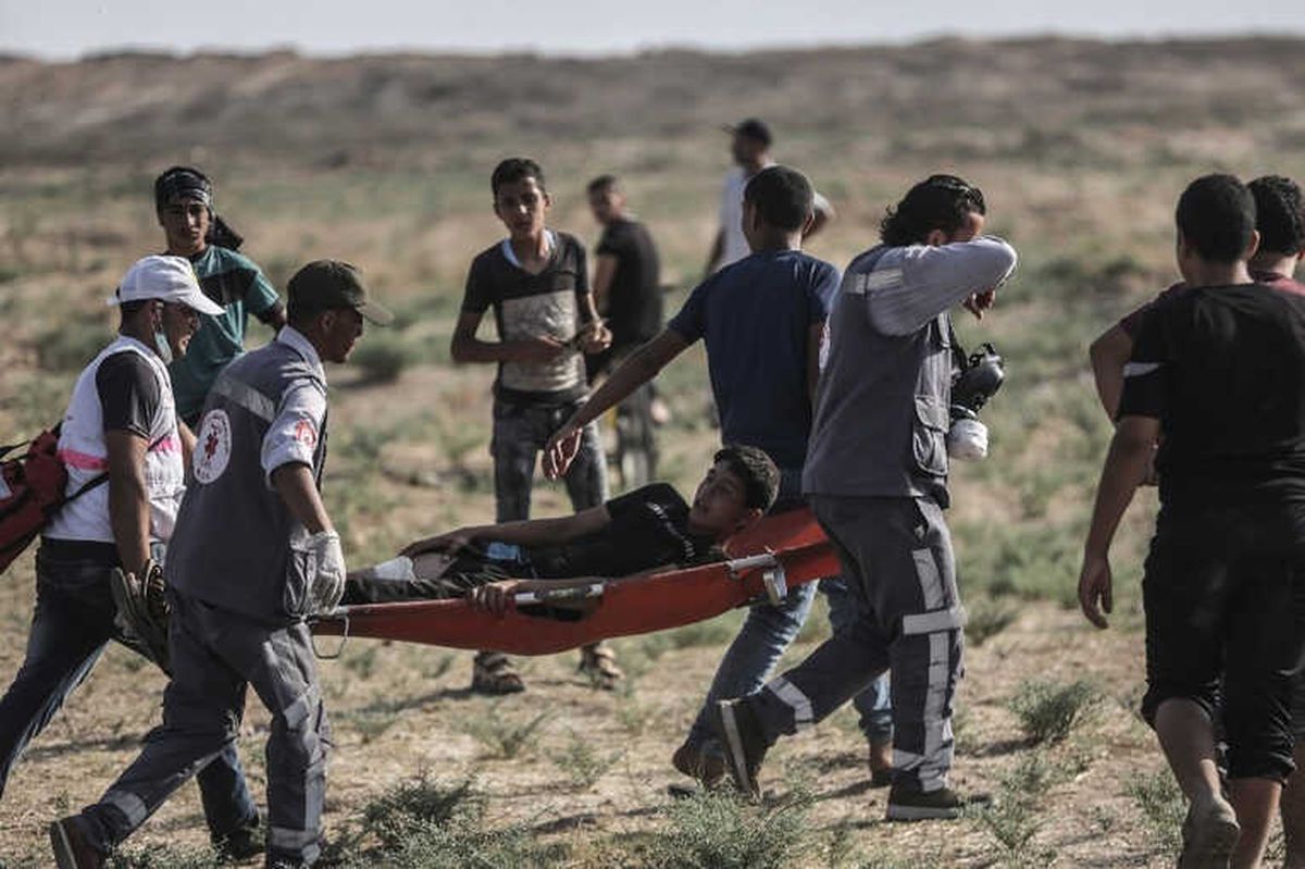 Gazze\'deki Gösterilerde İsrail Askerleri Yine Saldırdı: 1 Ölü, 220 Yaralı