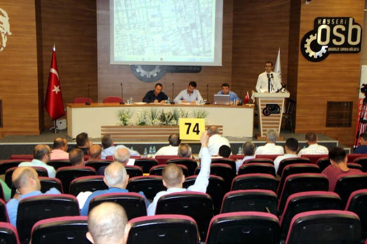 Kayseri Osb\'de Sanayi ve Ticaret Parselleri İhale ile Satıldı