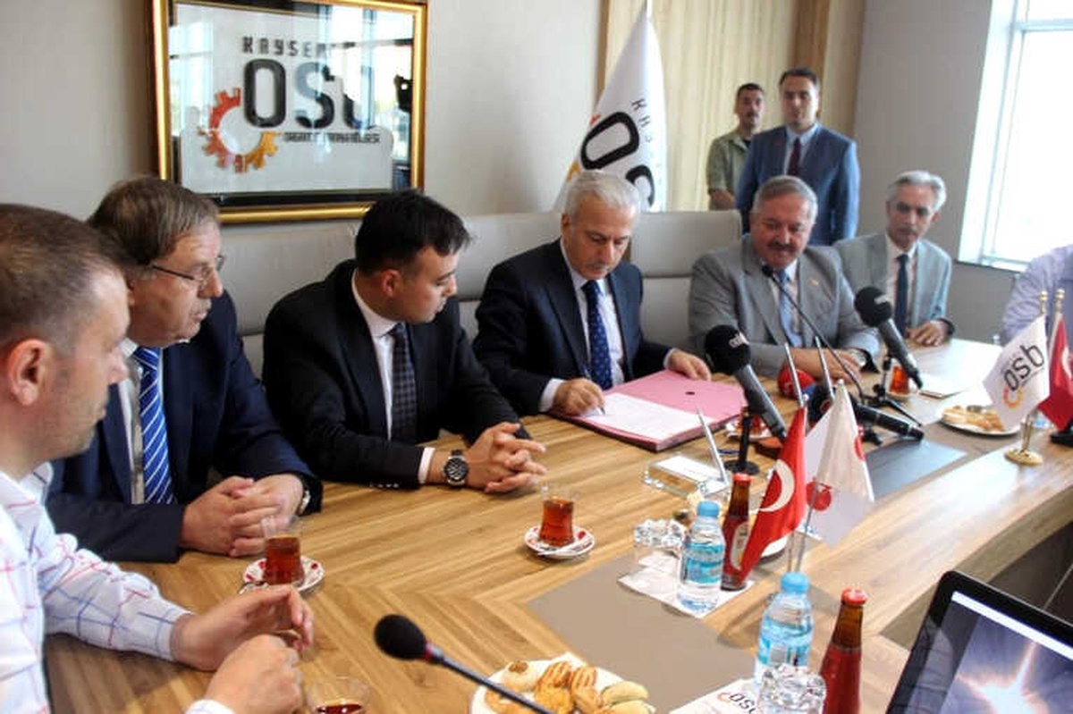 Kayseri Osb ile Oran Kalkınma Ajansı Arasında Uluslararası Fuarcılık ve Kongre Merkezi İçin...