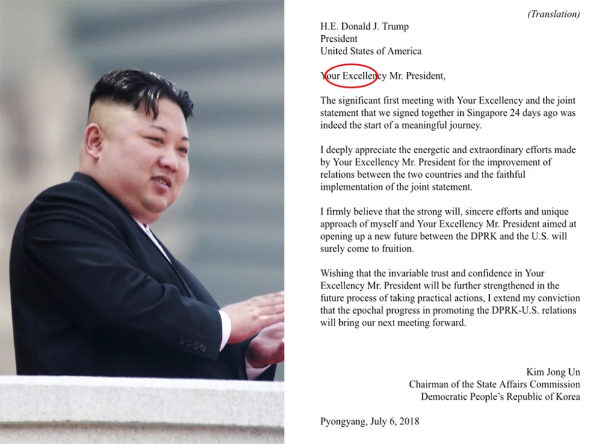 Kuzey Kore Liderinden Trump\'a: Ekselansları
