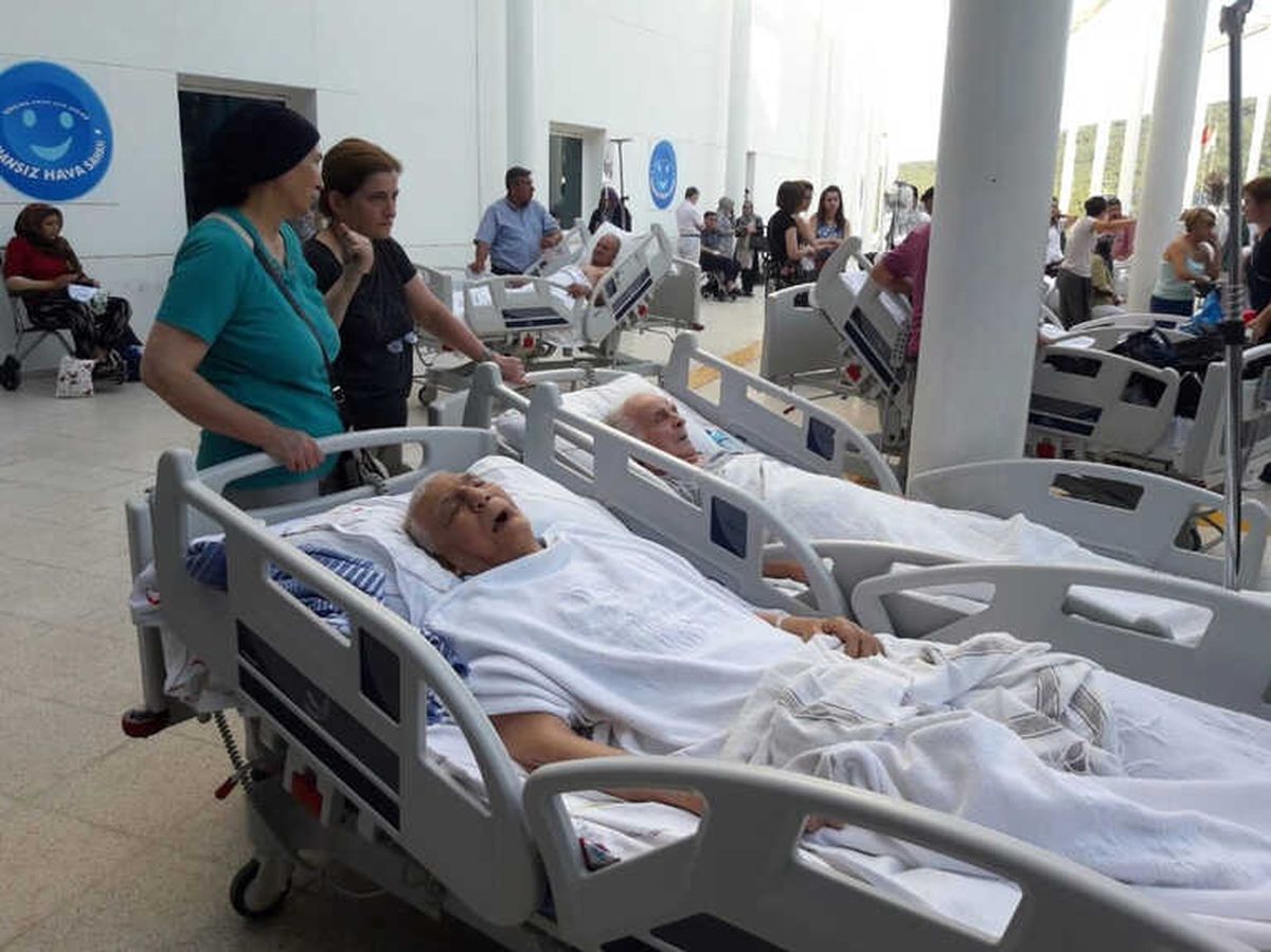 Msü Eğitim Araştırma Hastanesinde Yangın Paniği