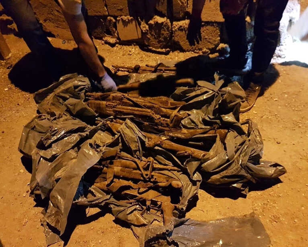 Silopi\'de 16 Adet Kalaşnikof Ele Geçirildi