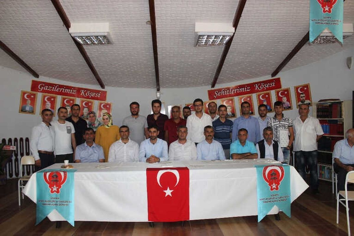 Siverek\'te Şehit Aileleri ve Gazileri ile Yardımlaşma Derneği Kuruldu