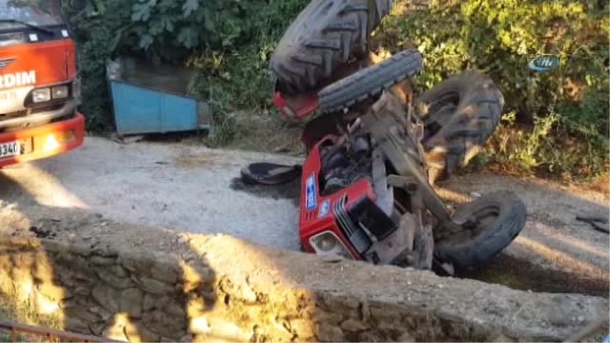 11 Yaşındaki Traktör Sürücüsü Hayatını Kaybetti