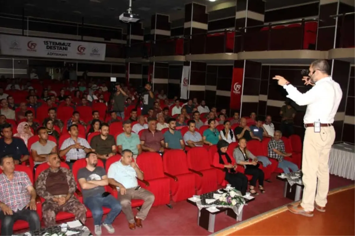 Adıyaman Belediyesi\'nden 15 Temmuz Demokrasi Zaferi Konferansı