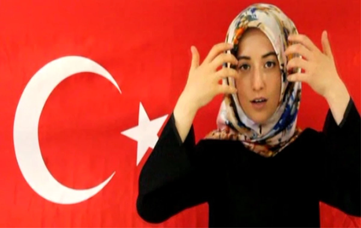Erzincan\'da İşaret Dili ile 15 Temmuz Şehitleri Anıldı