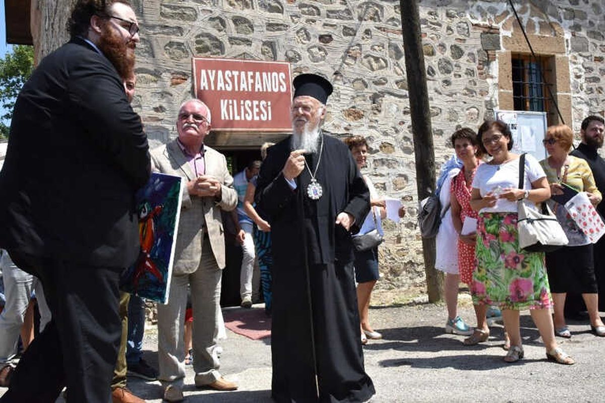 Fener Rum Patriği Bartholomeos Eğirdir\'de