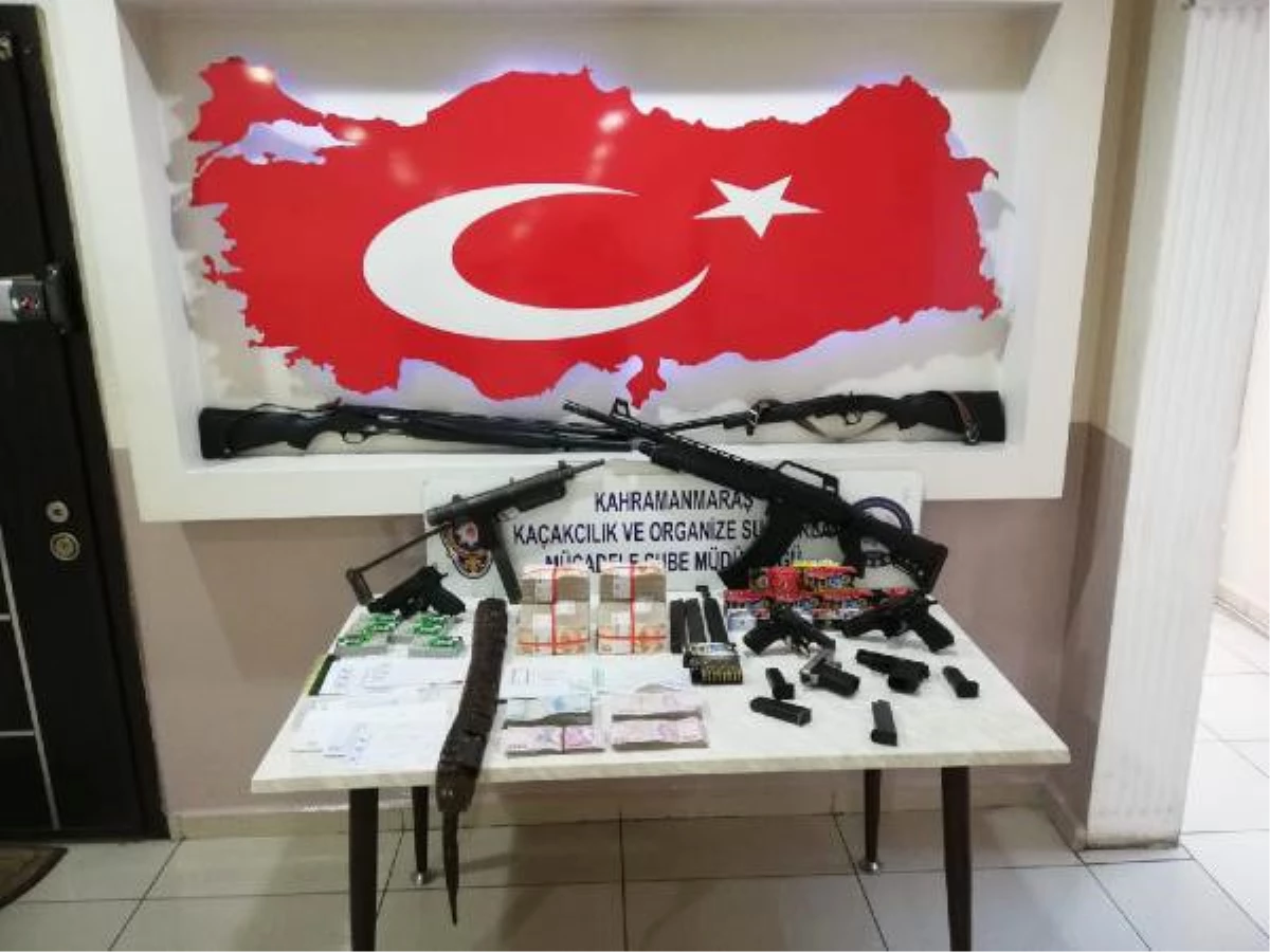 Kahramanmaraş\'ta Suç Örgütü Operasyonunda 3 Tutuklama