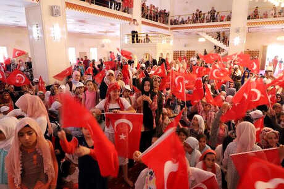 Mardin\'de, 15 Temmuz Şehitleri İçin Anma Etkinliği