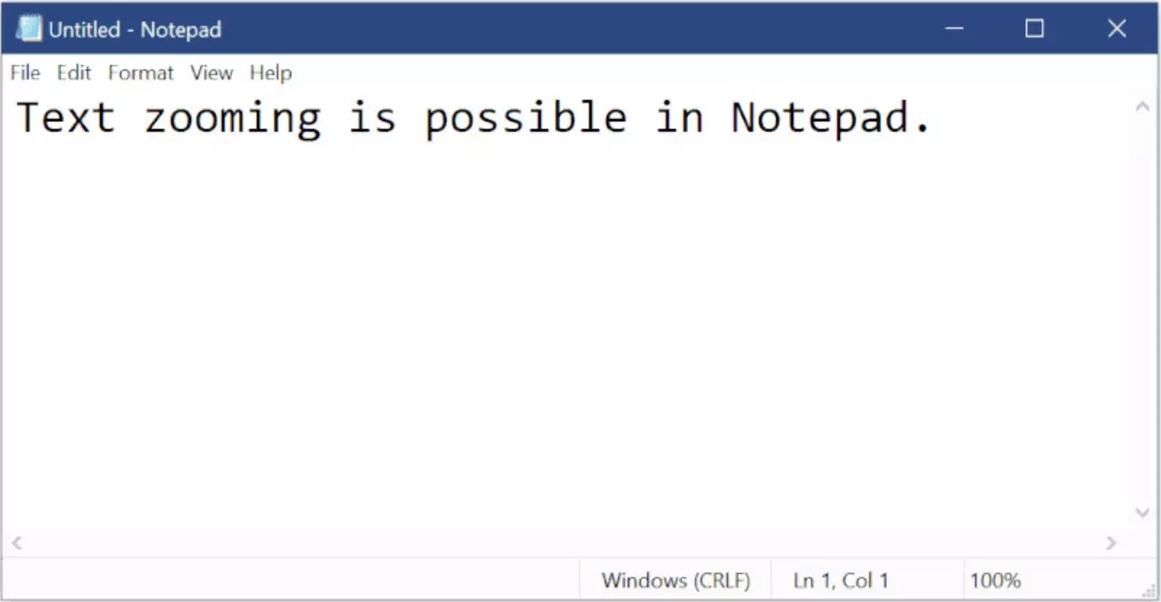 Microsoft Notepad Uygulamasını Yıllar Sonra Güncelliyor